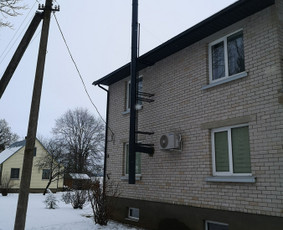 Visų tipų kaminai , židinių statyba , krosneliu pajungimas / Mg statyba / Darbų pavyzdys ID 2681129