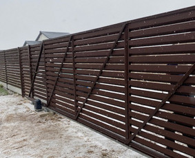 Vartu,varteliu gamyba,montavimas,banketės stulpu betonavimas / Darius / Darbų pavyzdys ID 2685207