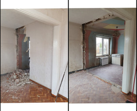 Pertvarų, sienų griovimas - Griovimas, išvežimas, vidaus apdaila - 1