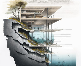 Namo projektavimas, statybos leidimų išėmimas, interjeras / Wave Break Design / Darbų pavyzdys ID 2691469