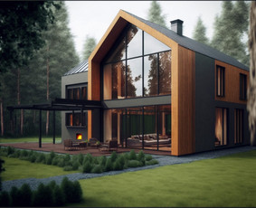 Namo projektavimas, statybos leidimų išėmimas, interjeras / Wave Break Design / Darbų pavyzdys ID 2691563