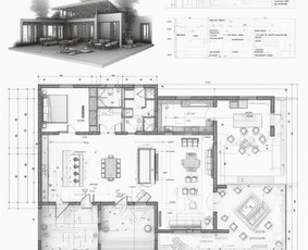 Namo projektavimas, statybos leidimų išėmimas, interjeras / Wave Break Design / Darbų pavyzdys ID 2691603