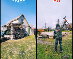 Griovimo darbai, šiukšlių išvežimas. / Ernestas Žilinskij / Darbų pavyzdys ID 2692471