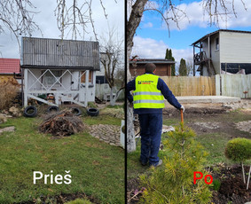 Griovimo darbai, šiukšlių išvežimas. / Ernestas Žilinskij / Darbų pavyzdys ID 2696773