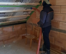 Stogų dengimas, šiltinimas pučiama vata ,stogo renovacija, / MB "Spalvotas plienas" / Darbų pavyzdys ID 2696893