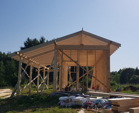 Karkasinių namų, terasų, sandėliukų statyba, stogų dengimas. / MB Vinis Medinis / Darbų pavyzdys ID 2698357