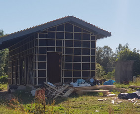 Karkasinių namų, terasų, sandėliukų statyba, stogų dengimas. / MB Vinis Medinis / Darbų pavyzdys ID 2698359