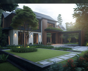 Namo projektavimas, statybos leidimų išėmimas, interjeras / Wave Break Design / Darbų pavyzdys ID 2698933
