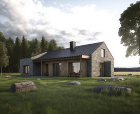 Namo projektavimas, statybos leidimų išėmimas, interjeras / Wave Break Design / Darbų pavyzdys ID 2698937
