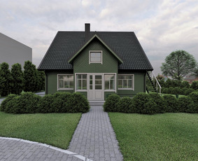 3d vizualizacijos, interjero/eksterjero dizainas, brėžiniai / IĮ Lygi linija / Darbų pavyzdys ID 2701425