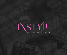 InStyle Magma logotipas, internetinė drabužių parduotuvė.