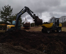 Bobcat/ Račiokas/ Juodžemis/ smelis/ žvyras. / MB RAUSTA / Darbų pavyzdys ID 2702625