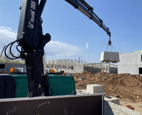 Fiskaro nuoma - Krovinių pervežimas / fiskaro krano manipuliatoriaus nuoma - 3