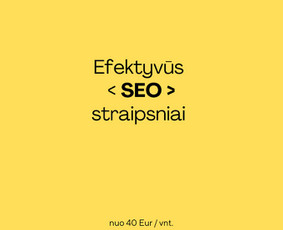 Pranešimai žiniasklaidai, naujienlaiškiai, web tekstai - SEO straipsnių rašymas - 3 SEO straipsnių rašymas - Pranešimai žiniasklaidai, naujienlaiškiai, web tekstai - 3