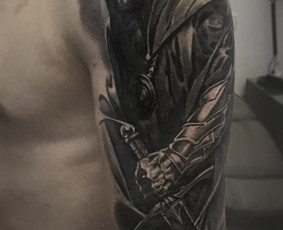 Realistinės tatuiruotės ir tattoo / Evaldas Nariunas / Darbų pavyzdys ID 483175