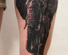 Realistinės tatuiruotės ir tattoo / Evaldas Nariunas / Darbų pavyzdys ID 483209