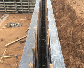 Betonavimo darbai, atraminės sienelės, pamatų liejimas. / MB Stiprus Betonas / Darbų pavyzdys ID 2703739
