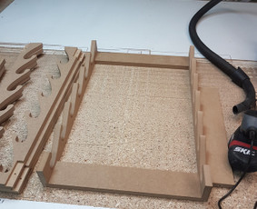 MDF frezavimas - Led neon ženklų, i&scaron;kabų gamyba - 1