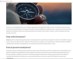 Įvairūs tekstai (ir Seo) vos nuo 3€ už vnt.! / Tomas Petrauskis / Darbų pavyzdys ID 2706237