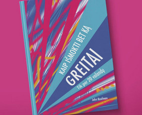 JOHN KAUFMAN | Knygos viršelis / Book cover