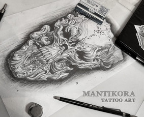 Realistinės tatuiruotės ir tattoo / Evaldas Nariunas / Darbų pavyzdys ID 484641