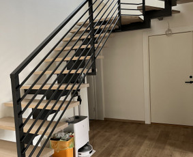 Metalines Stiklo konstrukcijos,pertvaros, laiptu tureklai / Andzej / Darbų pavyzdys ID 2709497