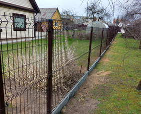 Montuojam segmentines ir metaliniu tvoralenčių tvoras / Arvydas / Darbų pavyzdys ID 2713565