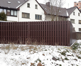Tvoros, vartai, garažo vartai, miltelinis dažymas / UAB Pajūrio tvoros / Darbų pavyzdys ID 2713661