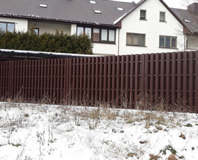 Tvoros, vartai, garažo vartai, miltelinis dažymas / UAB Pajūrio tvoros / Darbų pavyzdys ID 2713663