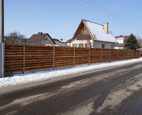 Tvoros, vartai, garažo vartai, miltelinis dažymas / UAB Pajūrio tvoros / Darbų pavyzdys ID 2713669