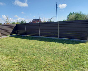 Tvoros, vartai, garažo vartai, miltelinis dažymas / UAB Pajūrio tvoros / Darbų pavyzdys ID 2713675