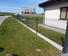 Tvoros, vartai, garažo vartai, miltelinis dažymas / UAB Pajūrio tvoros / Darbų pavyzdys ID 2713681