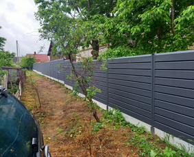 Tvoros, vartai, garažo vartai, miltelinis dažymas / UAB Pajūrio tvoros / Darbų pavyzdys ID 2713683