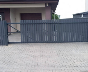 Tvoros, vartai, garažo vartai, miltelinis dažymas / UAB Pajūrio tvoros / Darbų pavyzdys ID 2713689