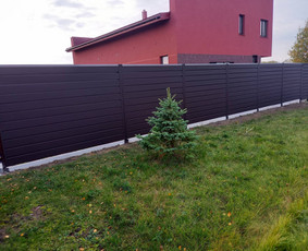 Tvoros, vartai, garažo vartai, miltelinis dažymas / UAB Pajūrio tvoros / Darbų pavyzdys ID 2713693