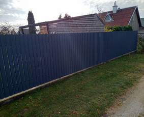Tvoros, vartai, garažo vartai, miltelinis dažymas / UAB Pajūrio tvoros / Darbų pavyzdys ID 2713697
