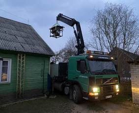 Krovinių pervežimas / fiskaro krano manipuliatoriaus nuoma / Kęstutis / Darbų pavyzdys ID 2713833