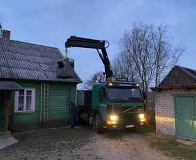 Krovinių pervežimas / fiskaro krano manipuliatoriaus nuoma / Kęstutis / Darbų pavyzdys ID 2713835