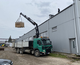 Krovinių pervežimas / fiskaro krano manipuliatoriaus nuoma / Kęstutis / Darbų pavyzdys ID 2713839