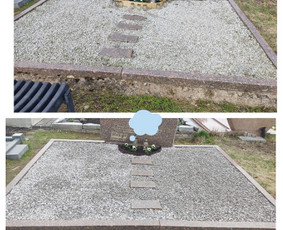 Kapų tvarkymas ir priežiūra - Kapo dekoravimas akmenėliais - 3 Kapo dekoravimas akmenėliais - Kapų tvarkymas ir priežiūra - 3