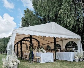 &Scaron;ventinės įrangos nuoma - Palapinės/paviljono nuoma su baldais - 3