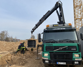 Krovinių pervežimas / fiskaro krano manipuliatoriaus nuoma / Kęstutis / Darbų pavyzdys ID 2714309