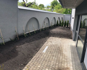 &Scaron;laitų tvirtinimas ir apželdinimas - Aplinkos Apželdinimas, Vejos-laistymo Sistemos Įrengimas - 1