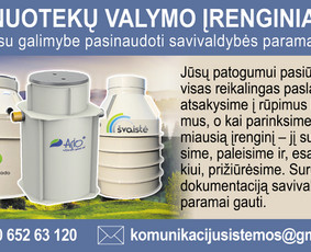 Valymo įrenginiai su pilnu įrengimu ir savivaldybės parama - Buitinės paslaugos - 2 Buitinės paslaugos - Valymo įrenginiai su pilnu įrengimu ir savivaldybės parama - 2