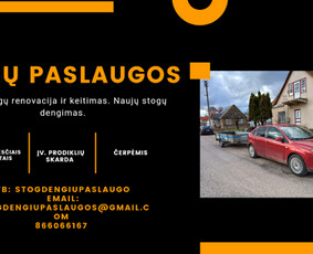 Kokybiškas stogų remontas / Stodengių Paslaugos / Darbų pavyzdys ID 2720075