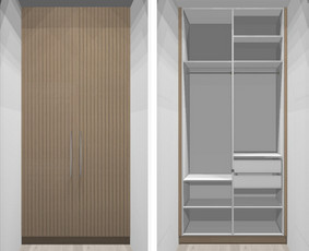 Spintų stumdomomis durimis projektavimas - Konsultavimas, projektavimas baldų ir interjero - 4