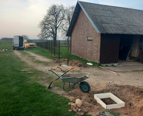 Montuojam segmentines ir metaliniu tvoralenčių tvoras / Arvydas / Darbų pavyzdys ID 2722871