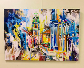 Paveikslų tapyba ir pardavimas - Tapyba ant drobės akriliniais dažais - 2