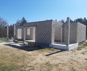Mūro darbai, plokštuminiai pamatai, pasyvių namų statyba / Pasyvusis namas / Darbų pavyzdys ID 2725943