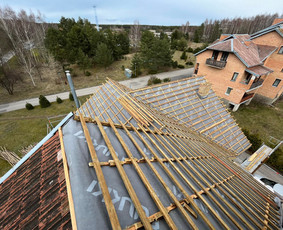 Stogdengys Naujastatyba Senų renovacija,remontas,lankstiniai / MB ,, Andjusta Statyba " / Darbų pavyzdys ID 2726061